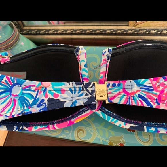 Lilly Pulitzer NIALL BIKINI TOP in Size 0 - Picture 11 of 13